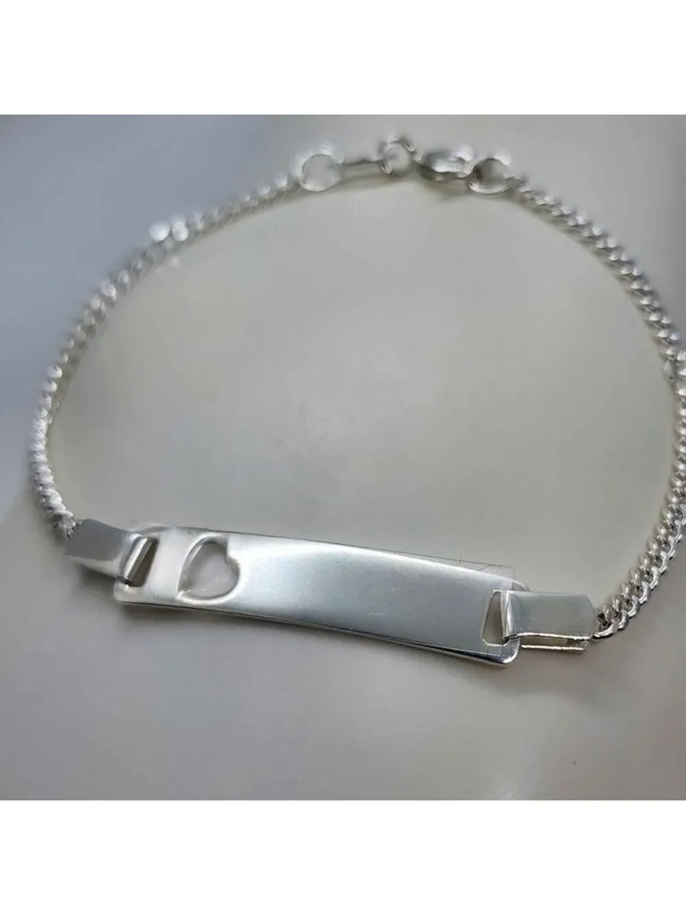 NEW   Sterling Silver 925 Heart Bracelet